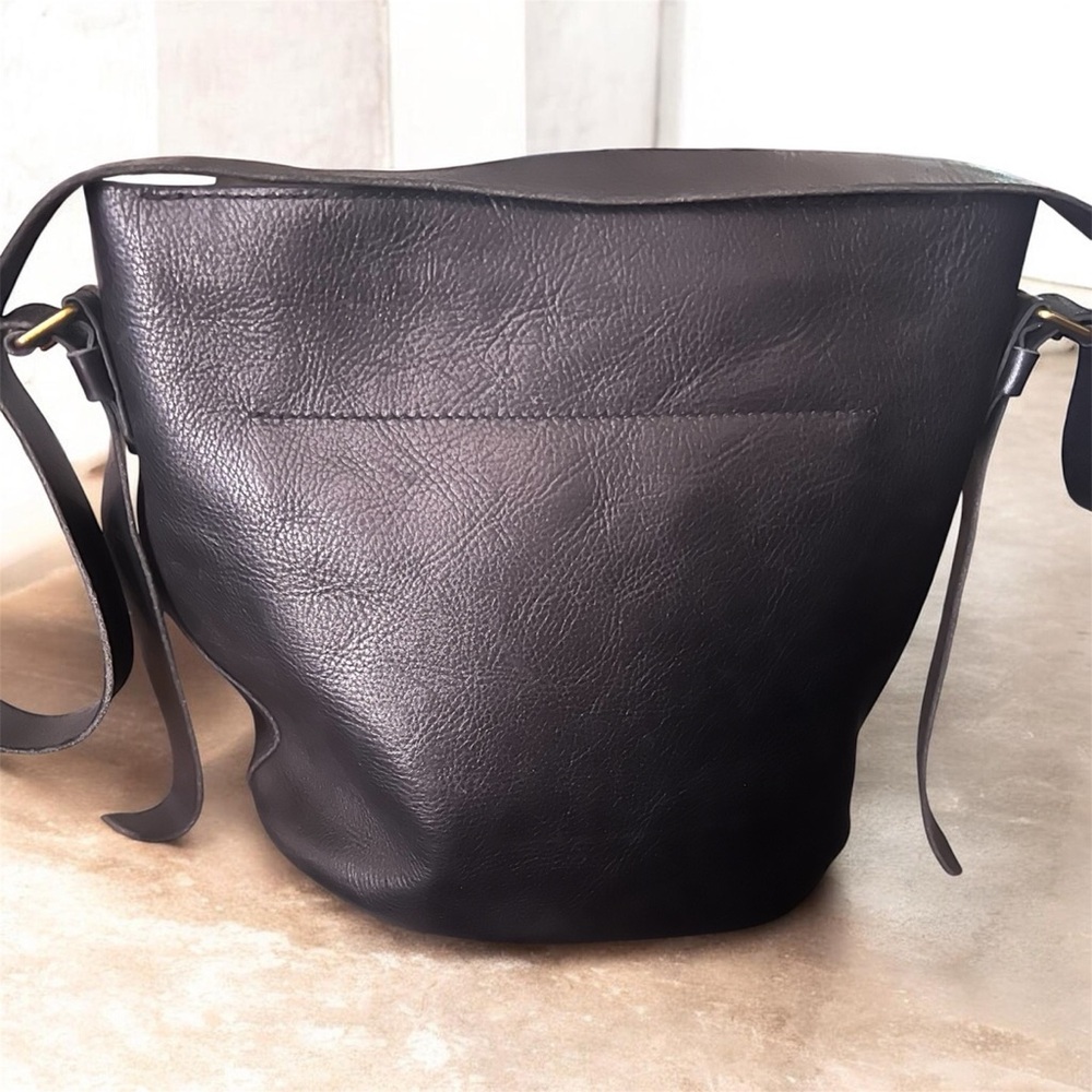 Madewell Black Leather Crossbody Bag - Picture 2 of 8